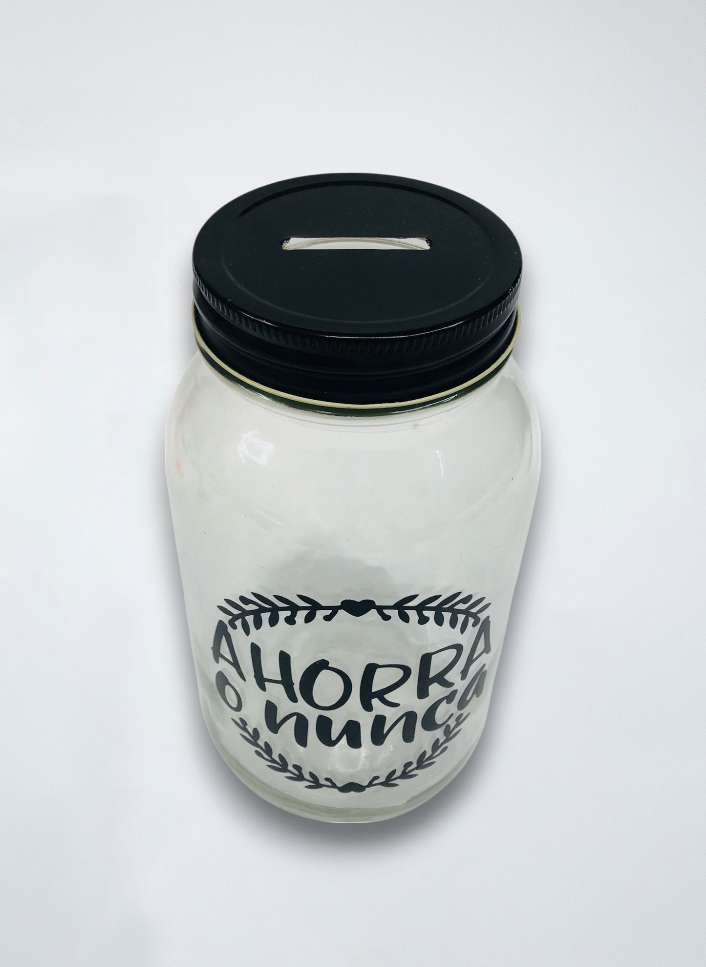 Alcancía "Ahorra o nunca"