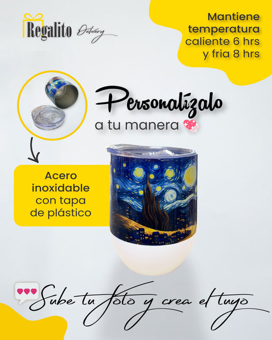 Vaso térmico personalizable