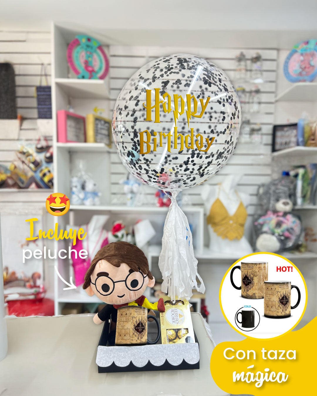 Arreglo Globo "Harry Potter"