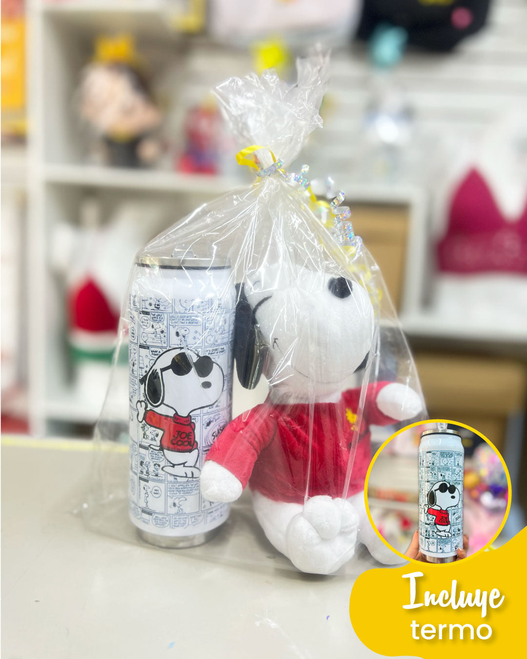Sorpresa "Snoopy rojo termo"