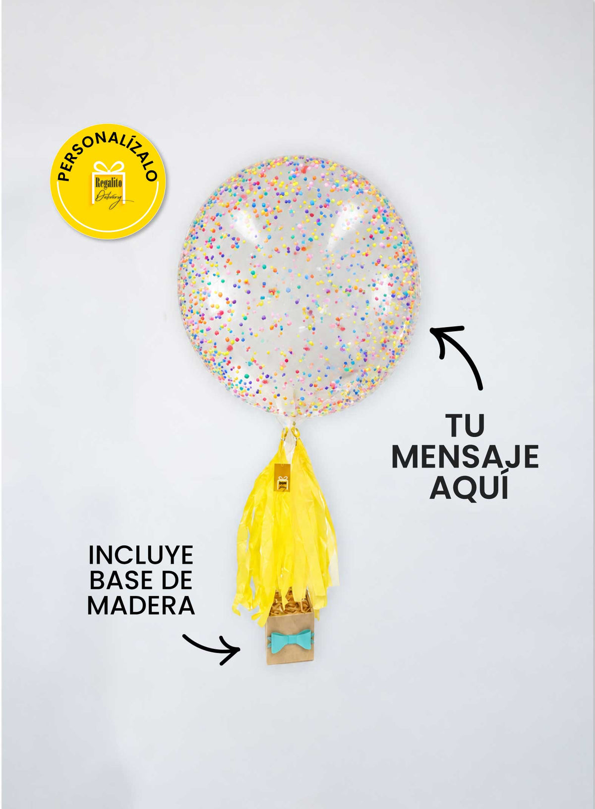 Globo burbuja "Esferas Color"