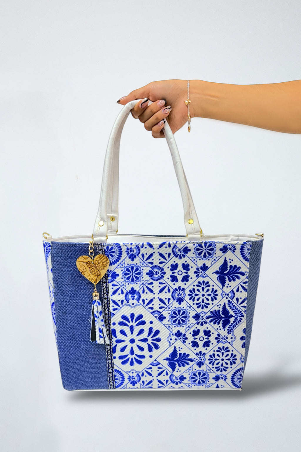 Bolso Artesanal "Azulejo"