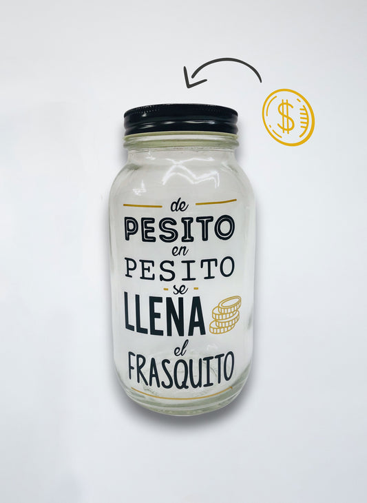 Alcancía "Pesito en pesito"