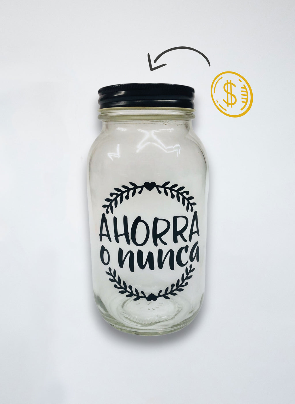 Alcancía "Ahorra o nunca"
