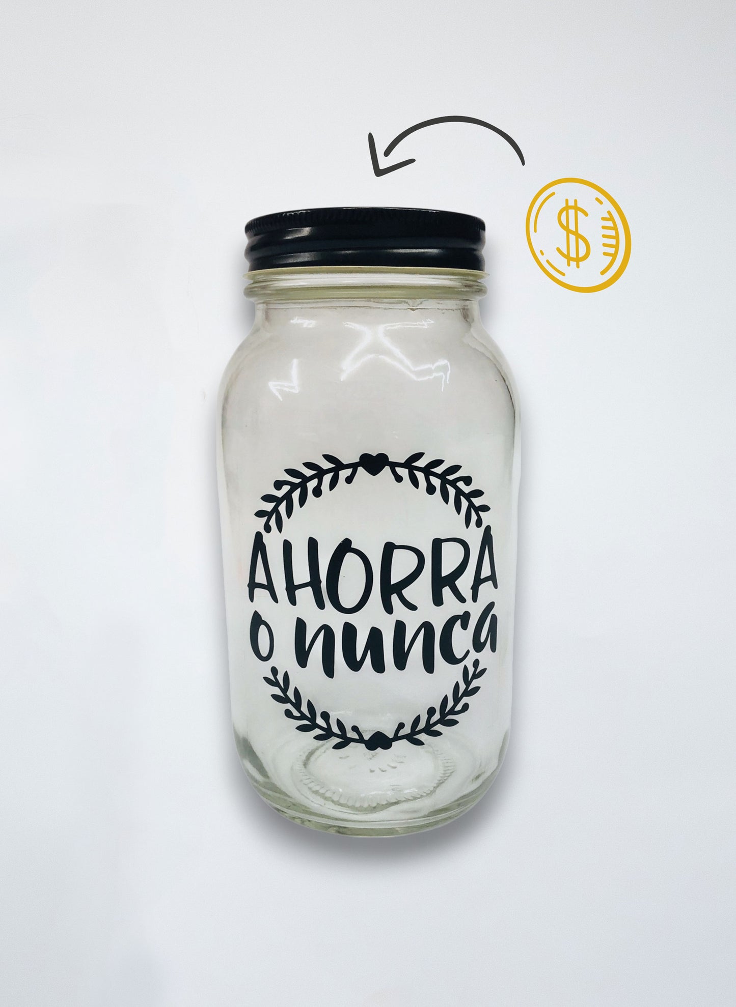 Alcancía "Ahorra o nunca"