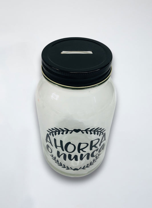 Alcancía "Ahorra o nunca"