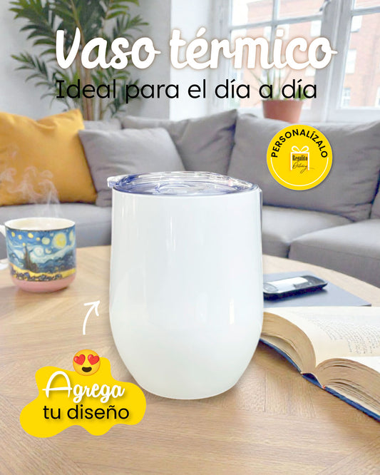 Vaso térmico personalizable