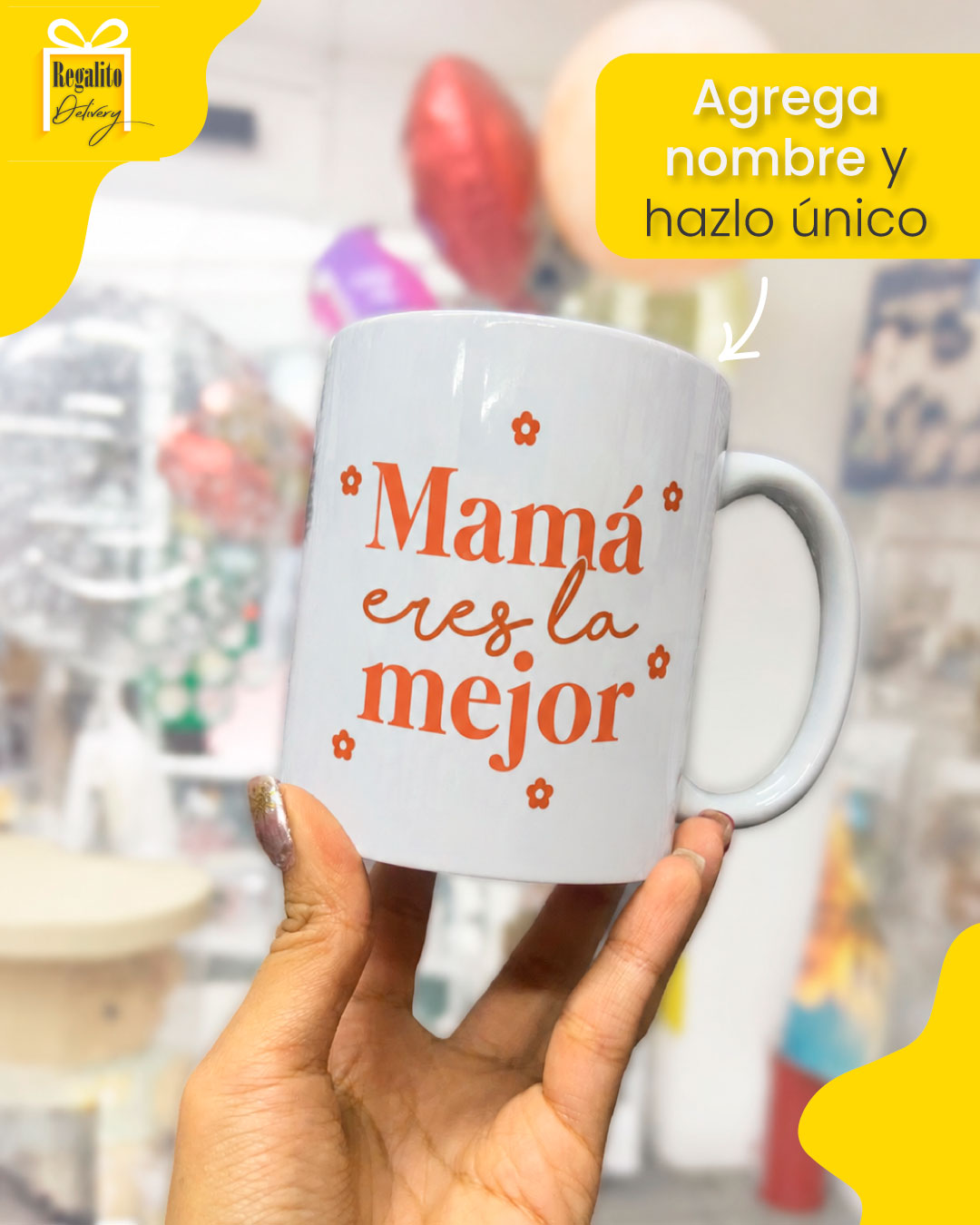 Taza "Mamá eres la mejor"