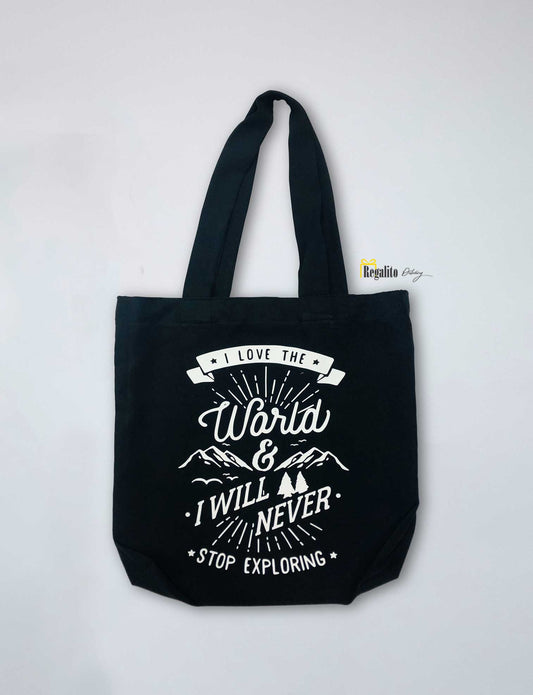 Tote Bag "Exploring"