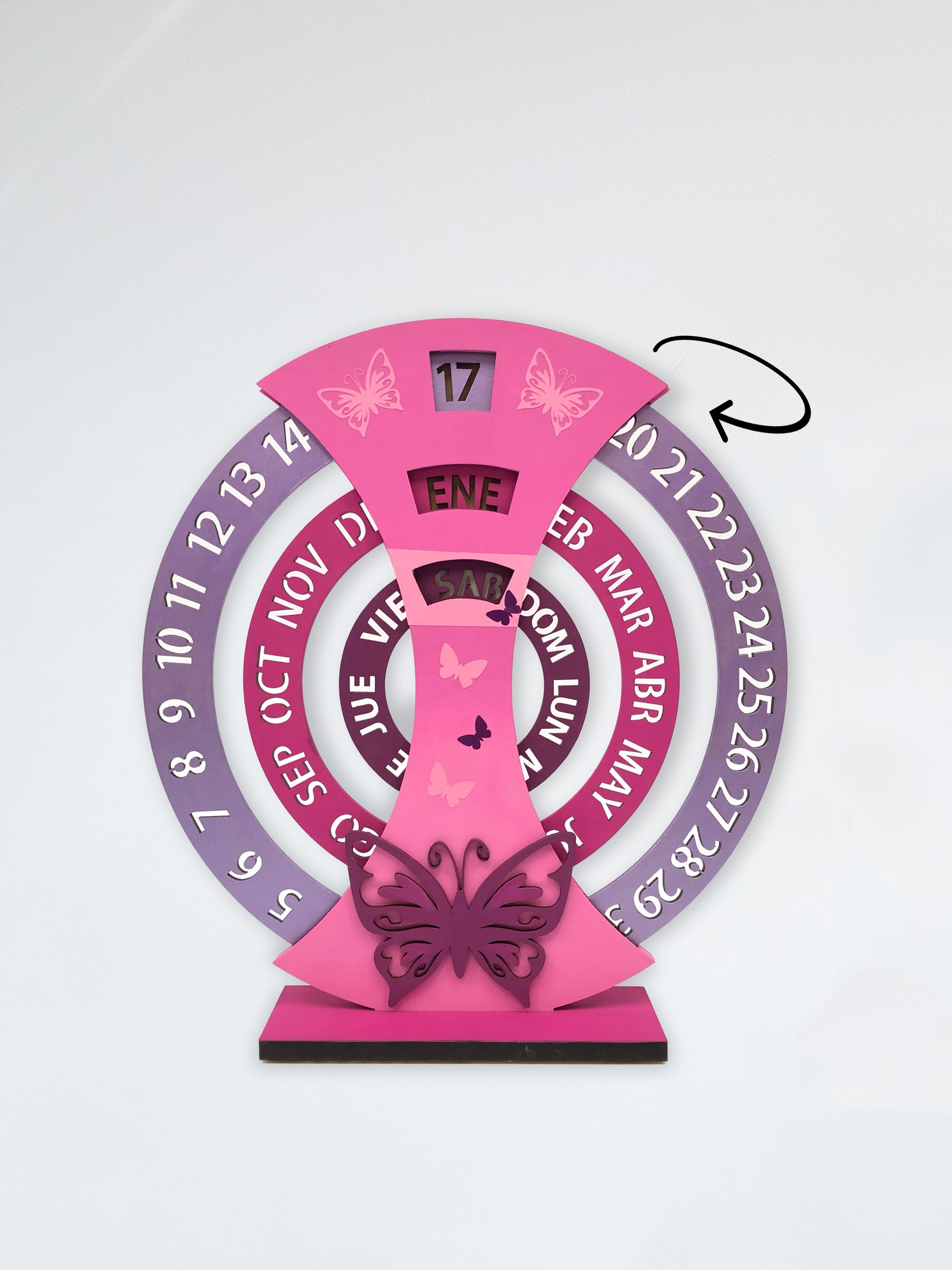 Calendario Mariposa