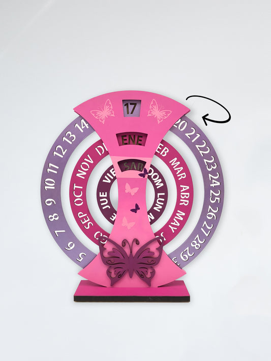 Calendario Mariposa