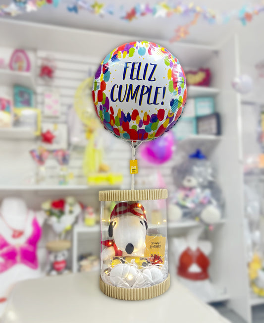 Arreglo Globo Snoopy Cumple