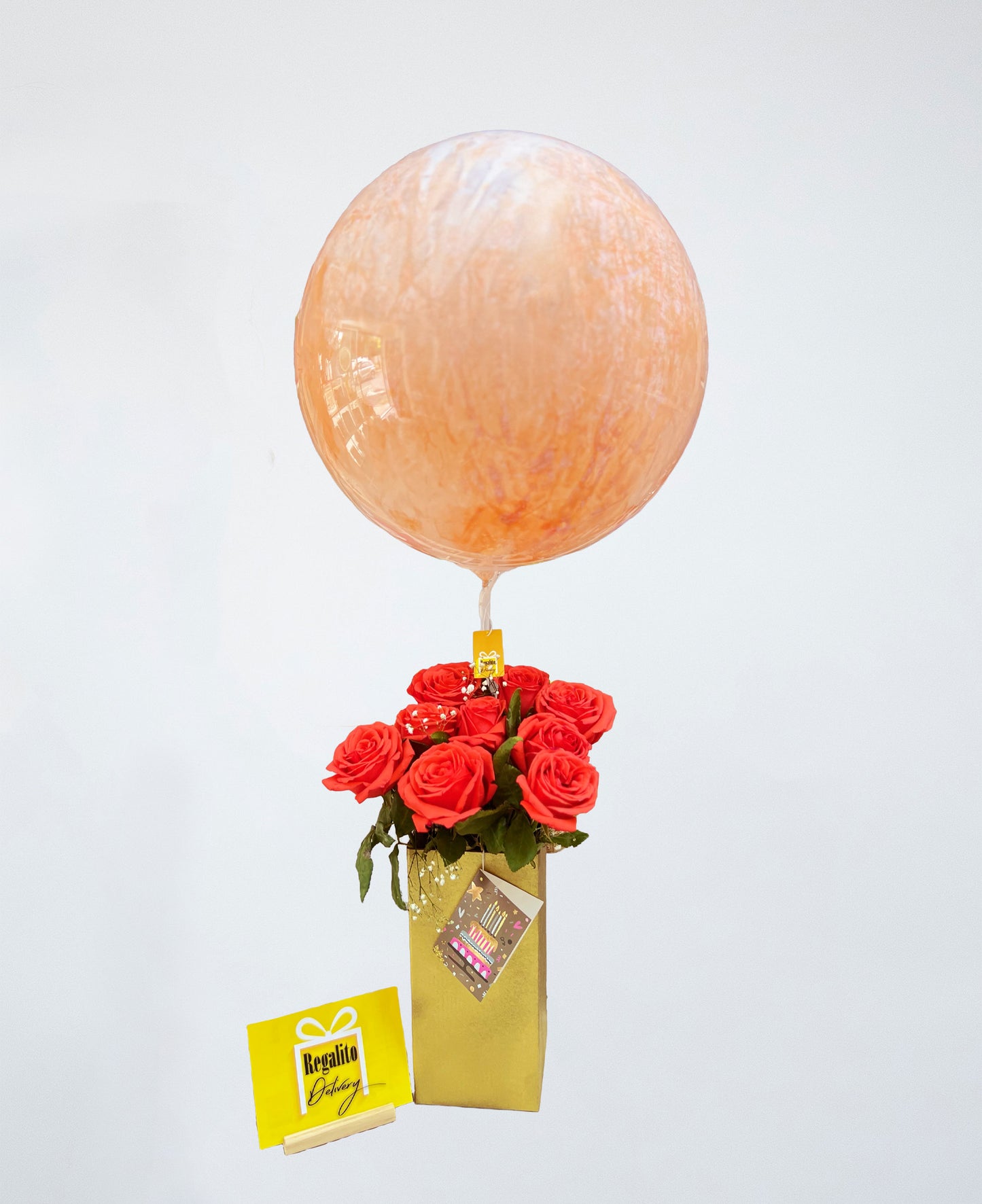 Globo Burbuja Roses