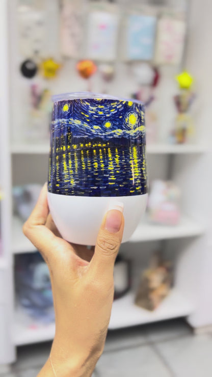 Vaso Térmico "Noche estrellada Snoopy"