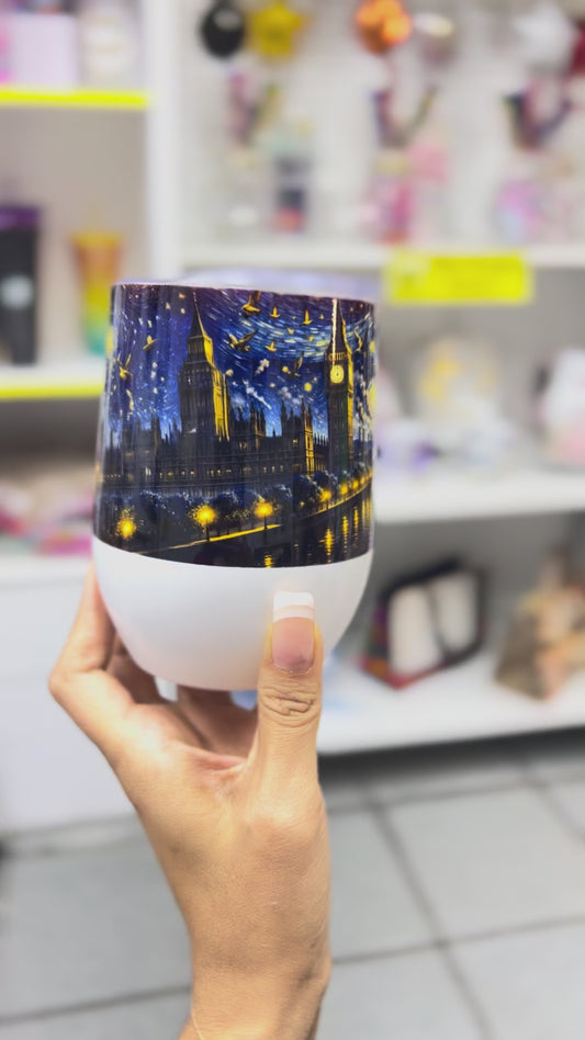 Vaso Térmico "Noche estrellada Londres"